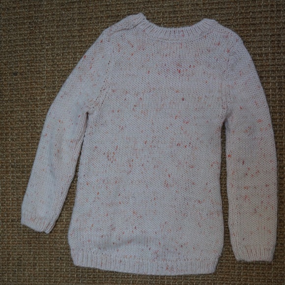 Girls Size 3 Joe Fresh Light Pink Knit Sweater - Picture 2 of 3